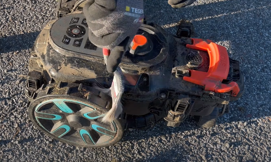 städa ta bort hjul.